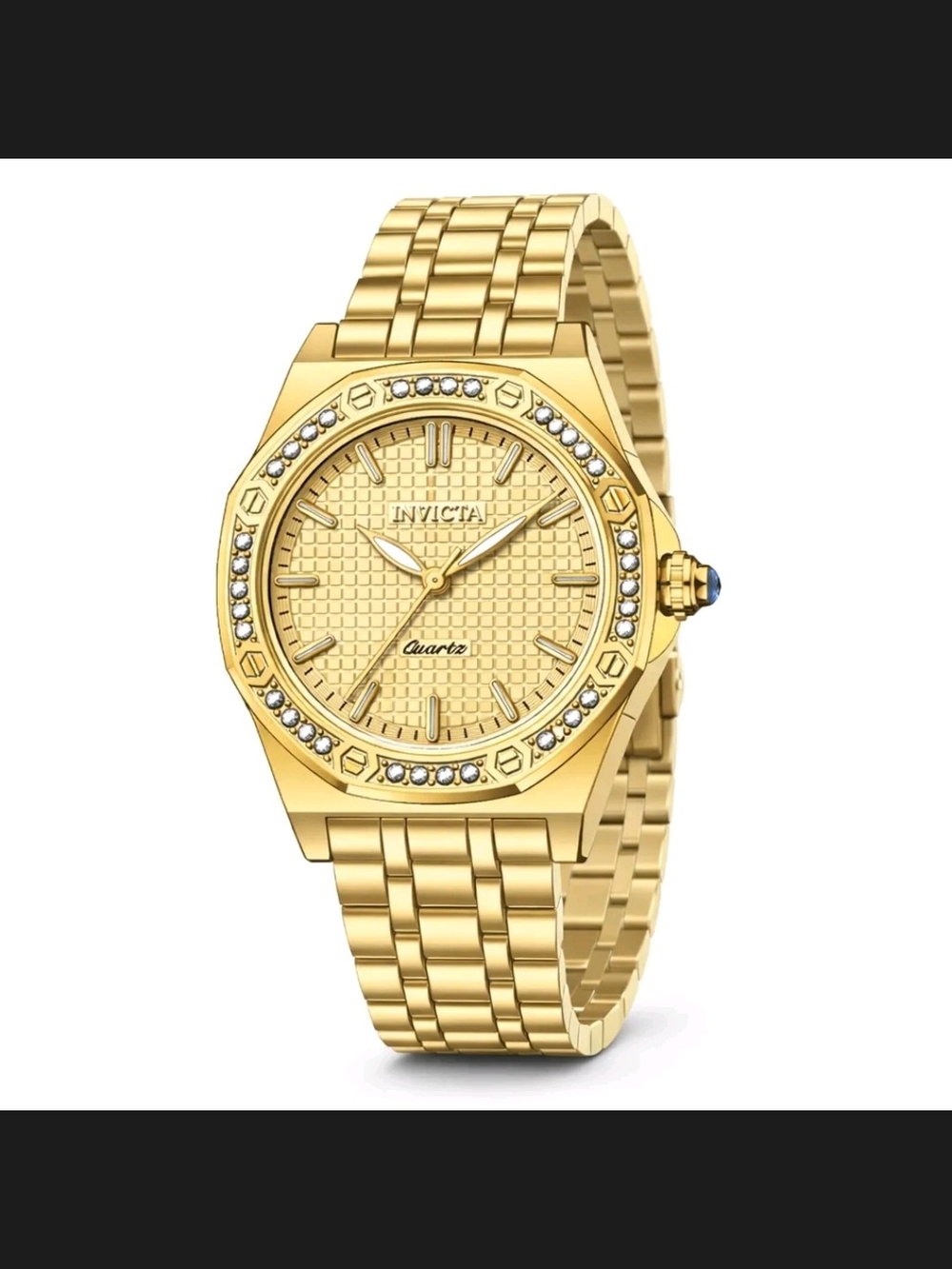 Invicta Specialty Womens Watch Gold-Tone Quartz Watch